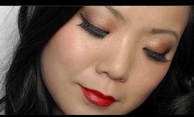 Glam Chinese New Year Tutorial (drugstore) - DivaMakeupQueen