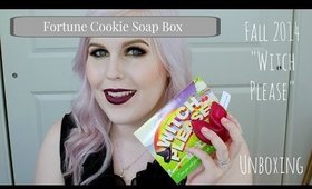 Fortune Cookie Soap Box Unboxing Fall "Witch Pleas