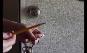 Single Girl Tips: Fixing a Sticky Lock