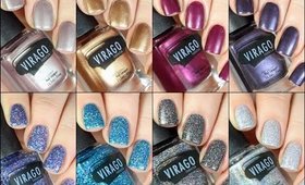 Virago Varnish Hollywood Glamour Collection Review + Swatches!!