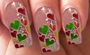 Valentine's Day Special 3/10 Acrylic Candy Hearts Nail Art Step by Step