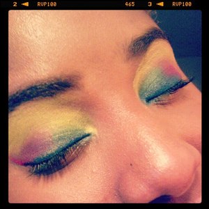 i use the BH cosmetic's 120 palette 

done by me 