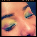My tropical Breeze make up look 