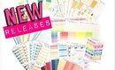 Planner Stickers NEW RELEASES! March Kits and MORE //  KarolinasKrafts