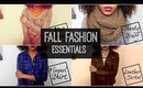 Fall Fashion Essentials 2014