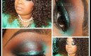 TYMETHEINFAMOUS Inspired look!!! Aqua Smoke Feat.Blue Brown Pigment