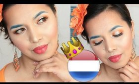 King's Day 2017 Makeup Tutorial ft. Morphe eyeshadows | Koningsdag 2017