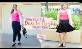 How to Style // Day To Night Curvy Outfit Ideas | fashionxfairytale