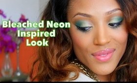 Bleached Neon Inspired Look