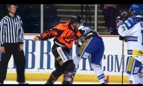 Drew Fata (Sheffield Steelers) vs Michael Devin (Coventry Blaze) fight