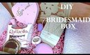 СВАДЕБНЫЙ ВЛОГ №2:  КОРОБКИ ДЛЯ ПОДРУЖЕК НЕВЕСТЫ / DIY BRIDESMAIDS BOX