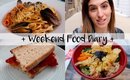 Weekend Food Diary | Lily Pebbles