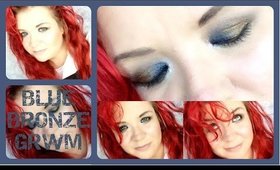 GRWM New Makeup - Blue Bronze Eye (Look 1 UD Vice XX Vice Ltd Reloaded)