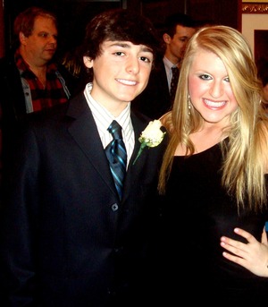 me & my formal date! (: