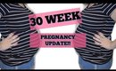30 WEEK PREGNANCY UPDATE | Anemia, Rh Negative Blood + BUMP SHOT!!