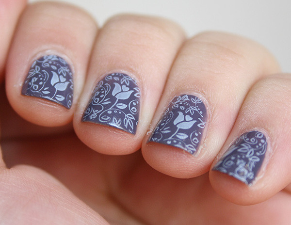 Stefani J.'s (iloveprettycolours) - Stamping Nail Art Gallery | Beautylish