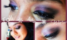 Fall/Autumn, Winter Makeup Look