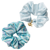 Frasier Sterling Deep Sea Scrunchie Set