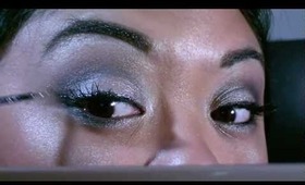 Naked 2 Palette Cool Toned Smokey Eye With A Touch Of Glitz Tutorial - MOFD