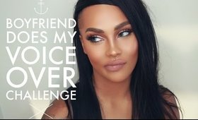 SOFT HOLIDAY GLAM BOYFRIEND DOES MY VOICEOVER CHALLENGE  | SONJDRADELUXE