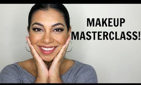 MY FIRST EVER MAKEUP MASTERCLASS! | MissBeautyAdikt