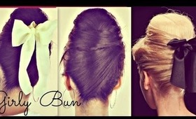 ★GIRLY HAIR BUNS FOR LONG HAIR TUTORIAL| 60s EVERYDAY SOCK BUN HAIRSTYLES & UPDOS FOR PROM WEDDING
