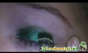 Glitterful st patricks day look-icc