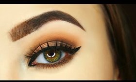 Warm Toned Smokey Eye Makeup Look // Too Faced Semi Sweet Chocolate Bar Palette Tutorial