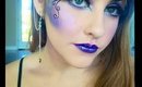Purple fairy makeup tutorial