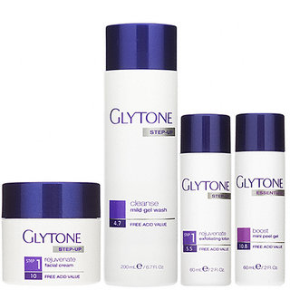 Glytone Normal to Dry skin system kit 1 w/ Mini Peel