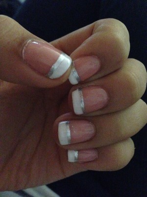 Classic French Nails 