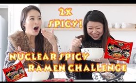 Nuclear Fire Ramen Noodles 핵불닭볶음면 Challenge MUKBANG 먹방 Eating Show | MsLaBelleMel