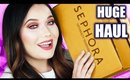 HUGE Sephora Haul! Makeup + Hair Products!