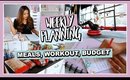 HOW I PLAN MY WEEKLY MEALS, BUDGET, AND FITNESS ROUTINE