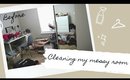 Cleaning and Organizing my Messy Room| Cleaning Motivation