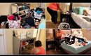 EXTREMELY DIRTY BEDROOM | EXTREME CLEANING MOTIVATION | CLEAN WITH ME
