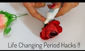 10 Period Hacks that Every Girl Should Know ||  SuperWowStyle