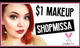 Full Face of ShopMissA $1 Makeup!