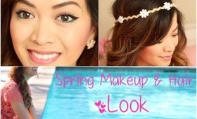 Spring Makeup & Hair Look! - ThatsHeart