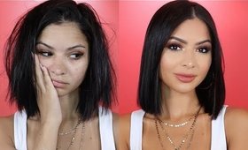 GRWM MY DAYTIME GLAM MAKEUP FT SEPHORA | Diana Saldana