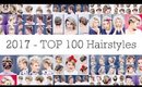 Top 100 Short Hairstyles from 2017