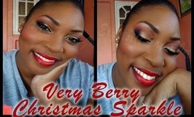 Very Berry Christmas Sparkle | Makeup Tutorial