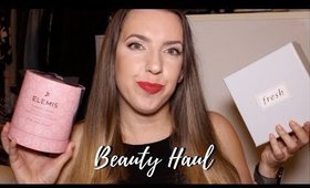 NEW IN BEAUTY HAUL 💋 KAJA BEAUTY, FRESH, ELEMIS, AVON