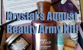 Krystal's August Beauty Army Kit!