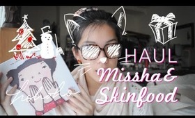 ❄☃❄ Missha & Skinfood Haul  (´ω｀★)❄☃❄