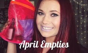 April Empties!!