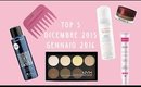 ::Top5 Dicembre 2015 e Gennaio 2016:: #beauty #makeup
