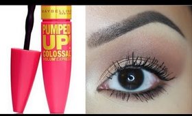 First Impression Review ♡ Maybelline Pumped Up Colossal Mascara