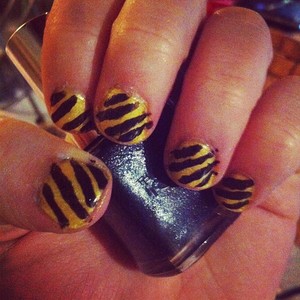 Went to SF to see Adam Lambert in concert, these were my nails!