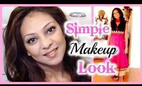 Get Ready with Me ft. Sareez.com │ Indian Makeup & Outfit